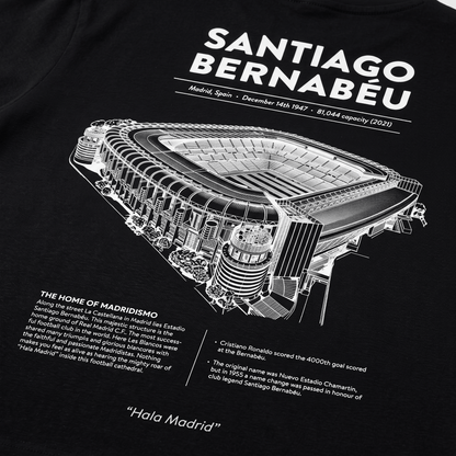 Tricou cu pictogramă arhivă Santiago Bernabéu