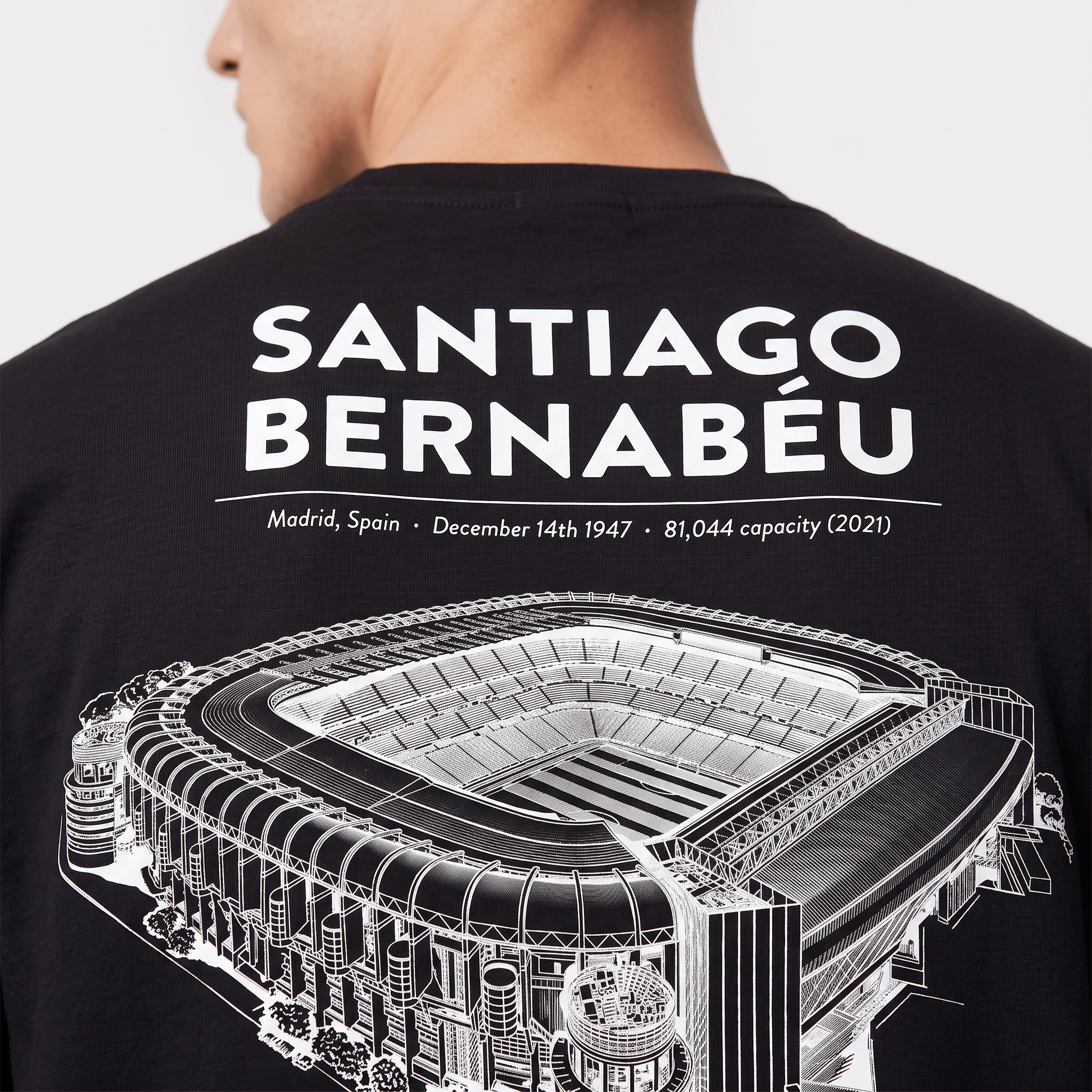 Tricou cu pictogramă arhivă Santiago Bernabéu