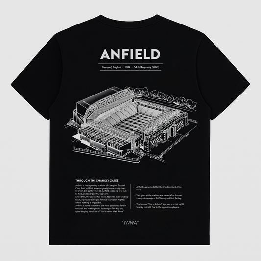 Anfield Black T-Shirt