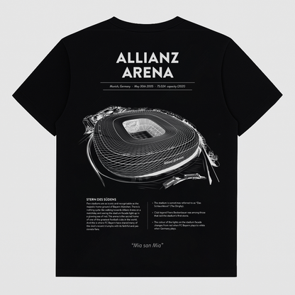 Allianz Arena Black T-Shirt