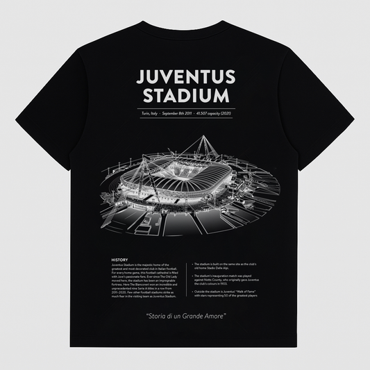 Juventus Stadium Black T-Shirt